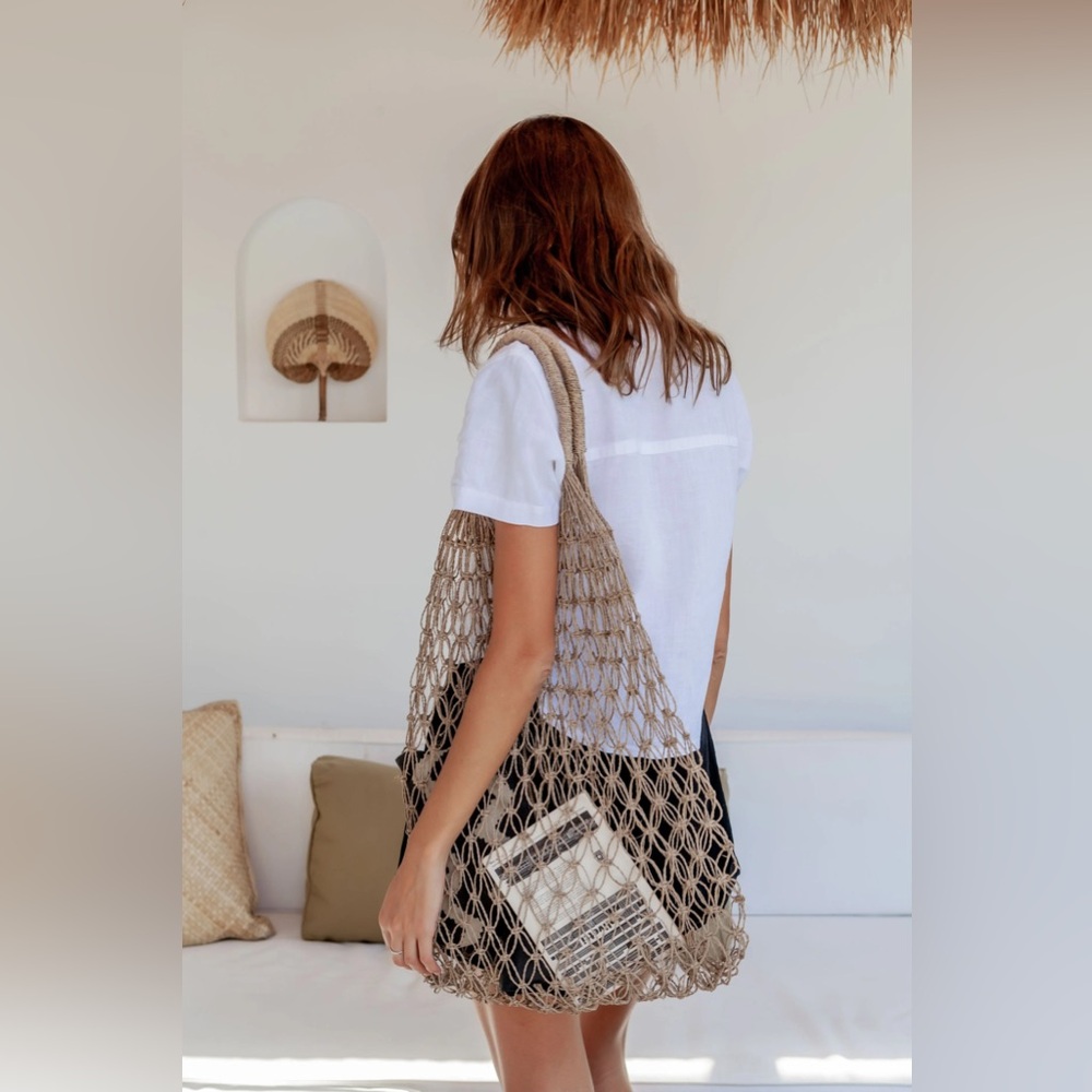 Franki Net Market Tote - NWT - Picture 4 of 6